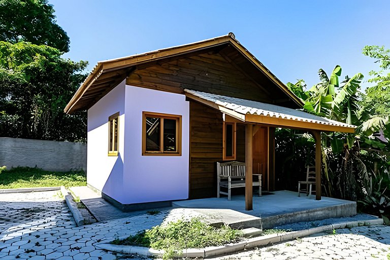 Cabana/chalé em sítio - praia do Moçambique - cab4