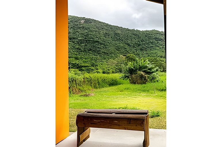 Charmosa Cabana em lindo sítio. Wi-fi e Ar - cab6