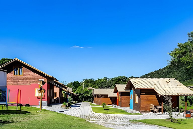 Charmosa Cabana em lindo sítio. Wi-fi e Ar - cab7