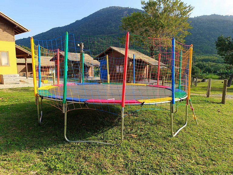 Charmosa Cabana em lindo sítio. Wi-fi e Ar - cab8