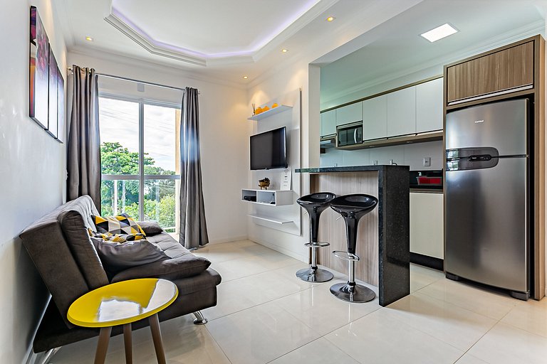 Apartamento Ingleses Sul, 50m do mar - LEN203