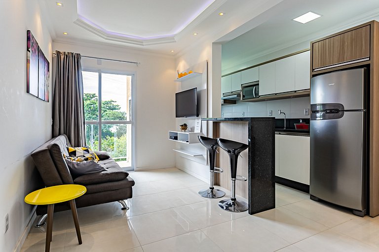 Apartamento Ingleses Sul, 50m do mar - LEN203