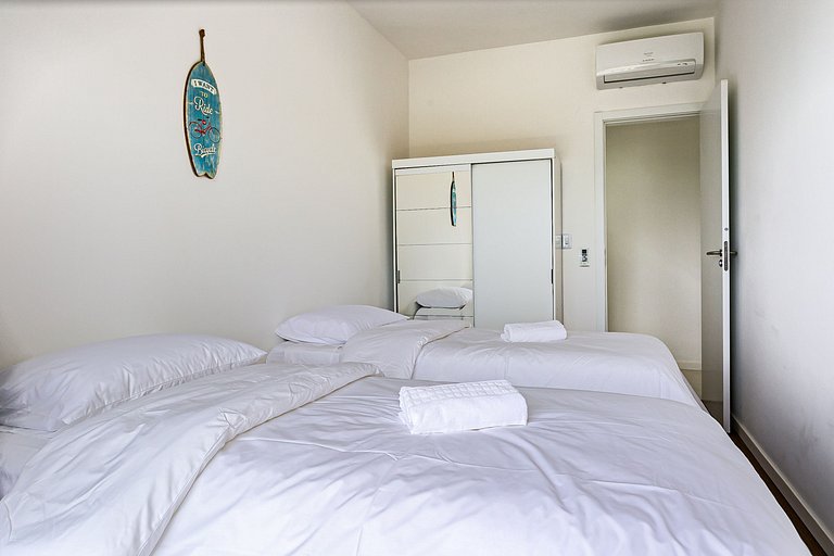 Apartamento Ingleses Sul, 50m do mar - LEN203