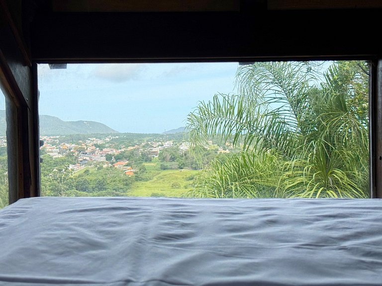 Cabana com linda vista para relaxar - CMC6268