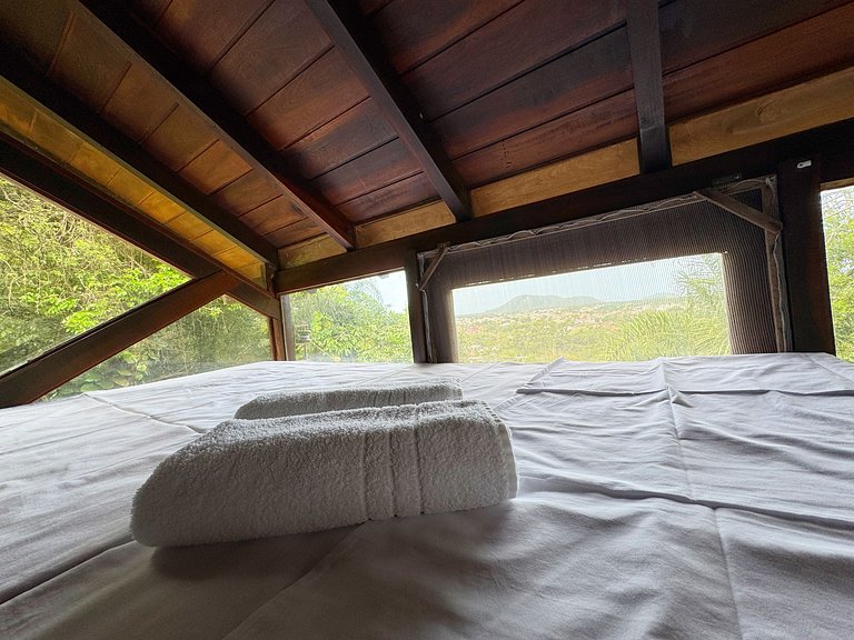 Cabana com linda vista para relaxar - CMC6268