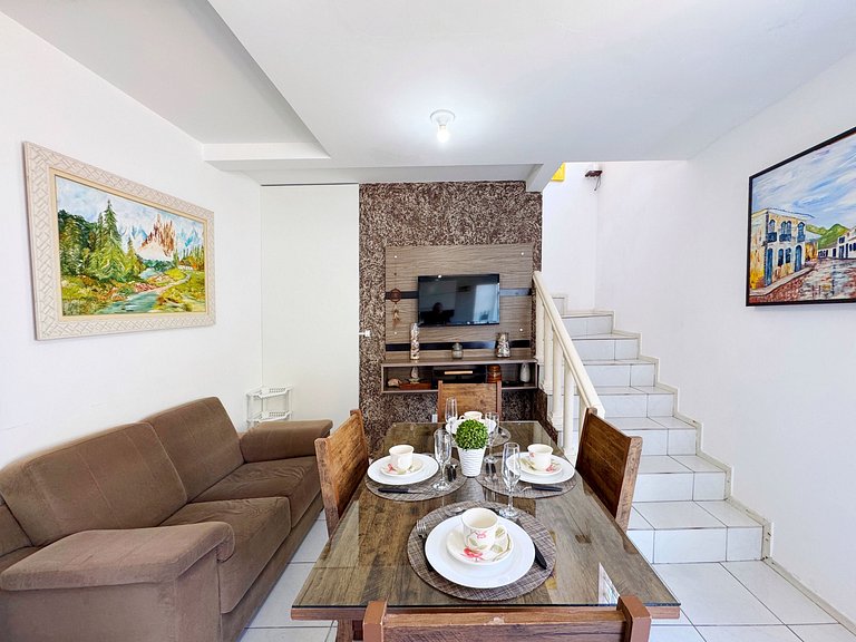 Casa no Santinho, vista mar, churrasqueira - RPC68