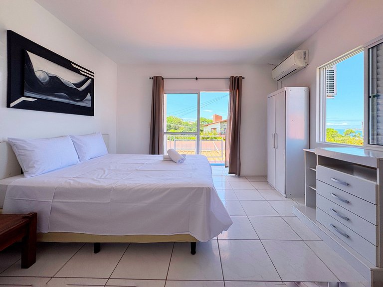 Casa no Santinho, vista mar, churrasqueira - RPC68