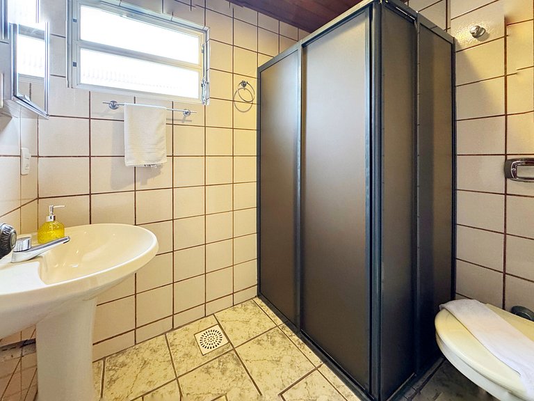 Apartamento, Ar, Churrasqueira a 800m mar -CNO201