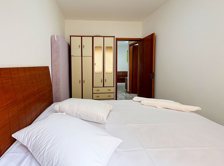 Apartamento, Ar, Churrasqueira a 800m mar -CNO201