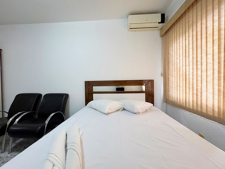 Apartamento, Ar, Churrasqueira a 800m mar -CNO201