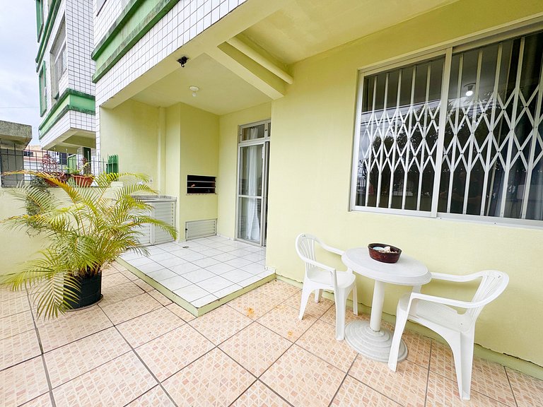 Apto 1dorm. com pátio e churrasqueira - PRC002