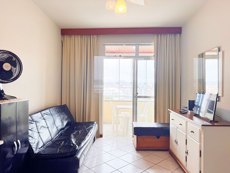 Apê no centrinho dos ingleses, vista mar - TPZ402