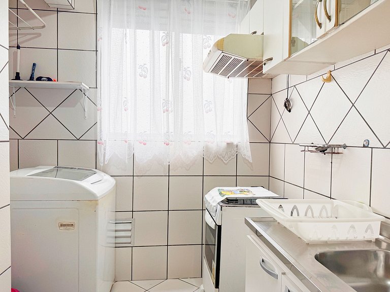 Apê no centrinho dos ingleses, vista mar - TPZ402