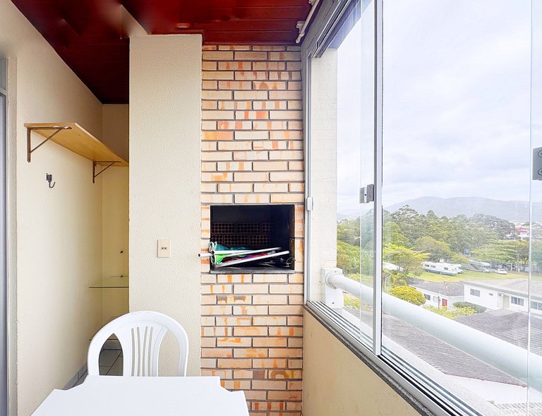 Apê no centrinho dos ingleses, vista mar - TPZ402