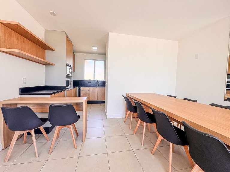 Cobertura pé na areia, Praia do Santinho - ASR004