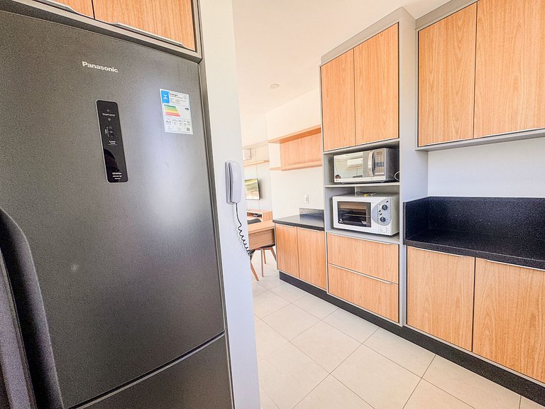 Cobertura pé na areia, Praia do Santinho - ASR004