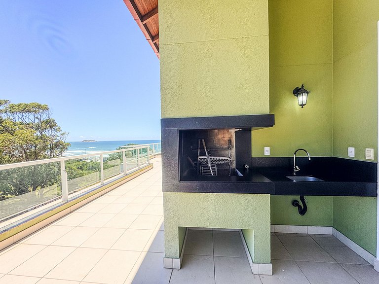 Cobertura pé na areia, Praia do Santinho - ASR004