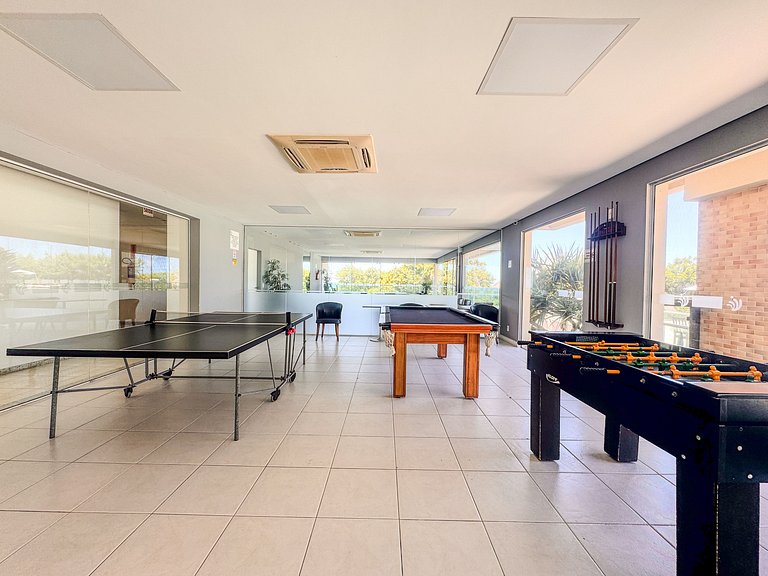 Cobertura pé na areia, Praia do Santinho - ASR004