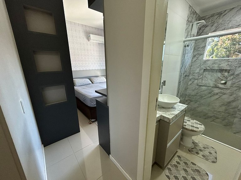 Costão do Santinho/wi-fi/AR/churrasqueira - SBR205