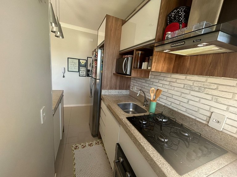 Costão do Santinho/wi-fi/AR/churrasqueira - SBR205