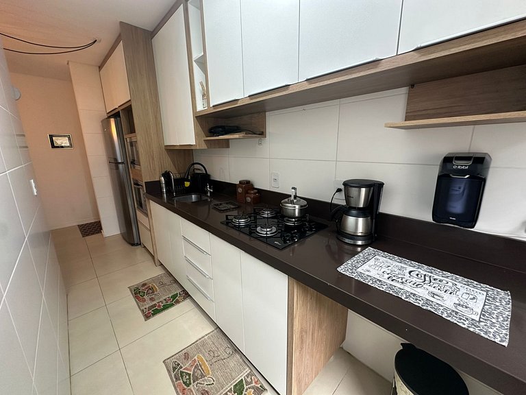 Praia do Santinho, lindo apartamento - INE102