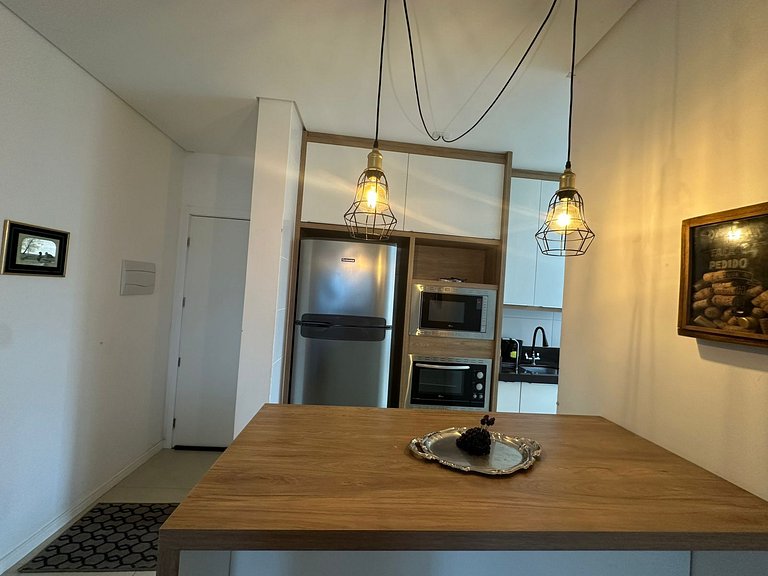 Praia do Santinho, lindo apartamento - INE102