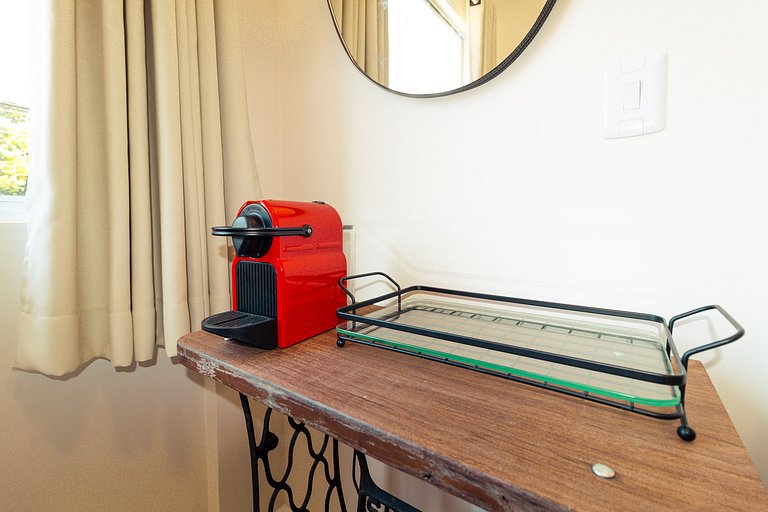 Apartamento, Ar, Churrasqueira a 700m mar - REB101