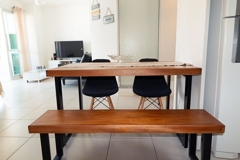 2 Suítes, Ingleses Norte, Piscina, 500m mar-BRI101