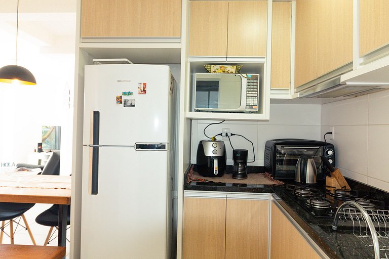 2 Suítes, Ingleses Norte, Piscina, 500m mar-BRI101