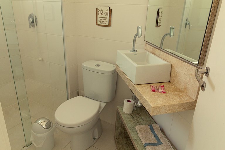 2 Suítes, Ingleses Norte, Piscina, 500m mar-BRI101