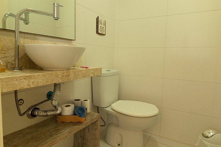 2 Suítes, Ingleses Norte, Piscina, 500m mar-BRI101