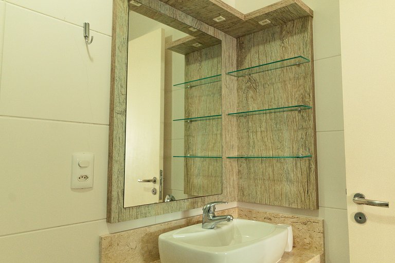 2 Suítes, Ingleses Norte, Piscina, 500m mar-BRI101