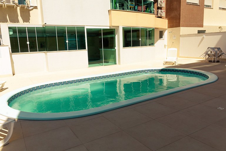 2 Suítes, Ingleses Norte, Piscina, 500m mar-BRI101