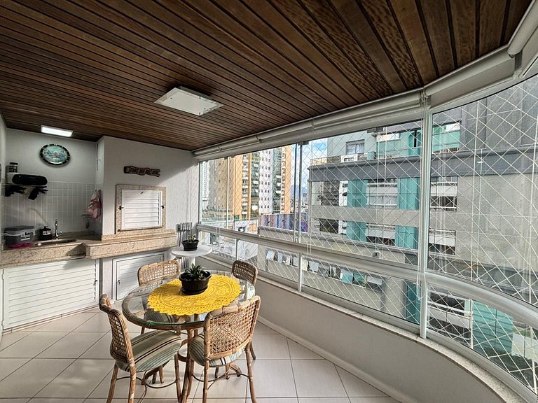 Apartamento com churrasqueira centro BC - TRIX701