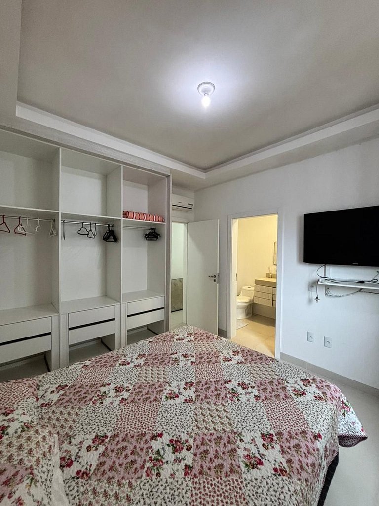 4 suites, área gourmet, meia praia - SOL1001