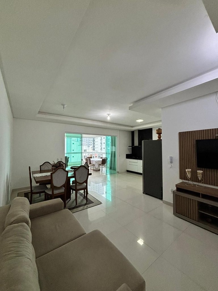 4 suites, área gourmet, meia praia - SOL1001