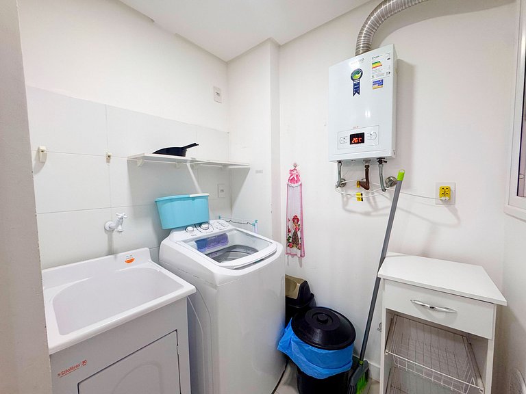 Apto 2 quartos Ingleses 500m do mar - REV101C