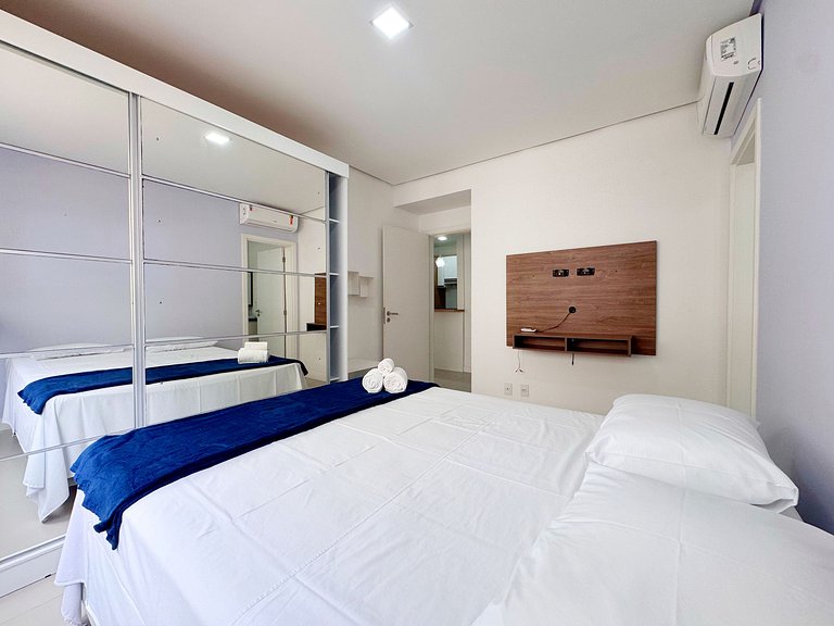 Apto 2 quartos Ingleses 500m do mar - REV101C