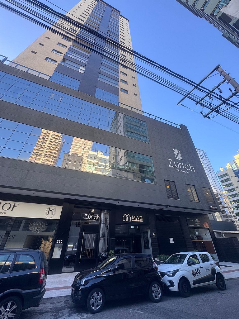 Apto. luxo, 3dorm, meia praia 300m mar - ZUR1204