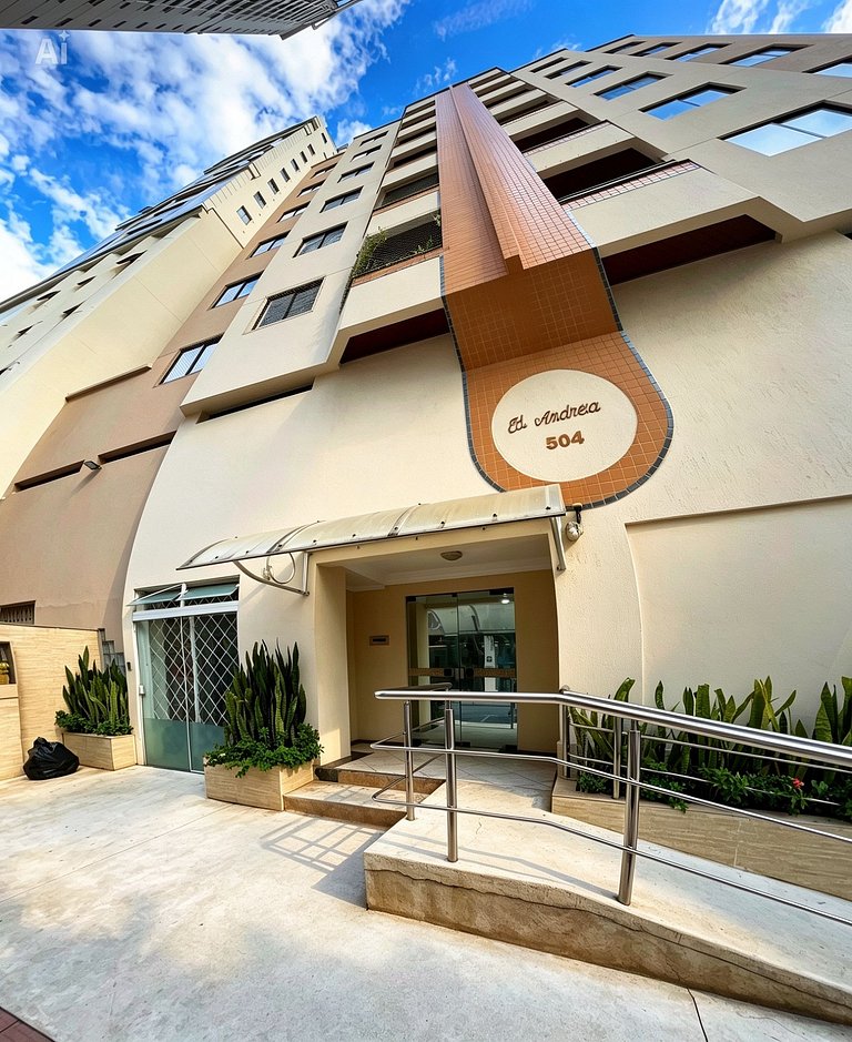 Apto. 2dorm, centro BC, 500m mar - AND402